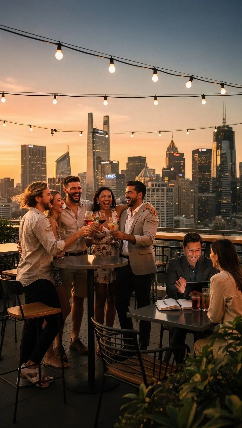 Witająca tablica z informacjami o wydarzeniu w centrum konferencyjnym.